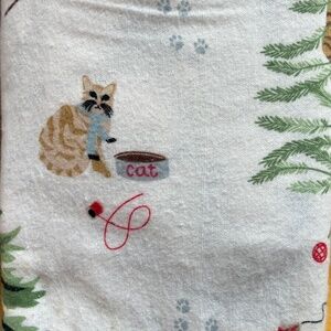 NWT Cat & Winter Themed Flannel Sheets